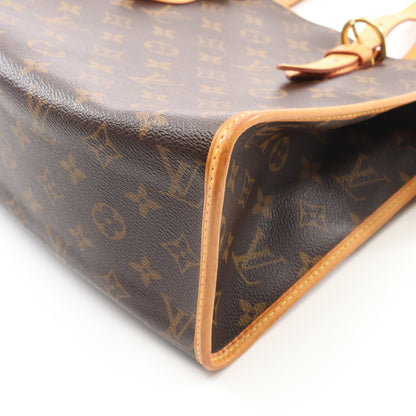ポパンクール オ モノグラム ショルダーバッグ トートバッグ PVC レザー ブラウン ルイヴィトン バッグ LOUIS VUITTON