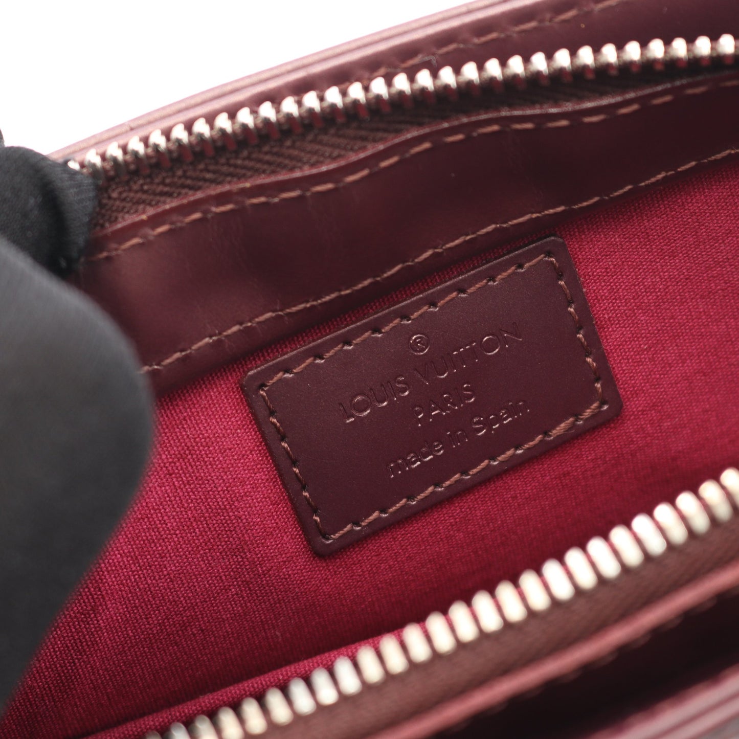 アルストン モノグラムマット ヴィオレ ショルダーバッグ レザー パープル ルイヴィトン バッグ LOUIS VUITTON
