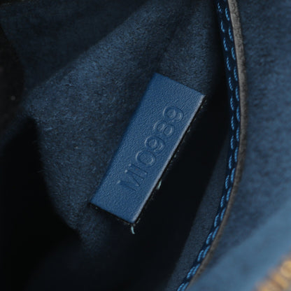 アルマ エピ トレドブルー ハンドバッグ レザー ブルー ルイヴィトン バッグ LOUIS VUITTON