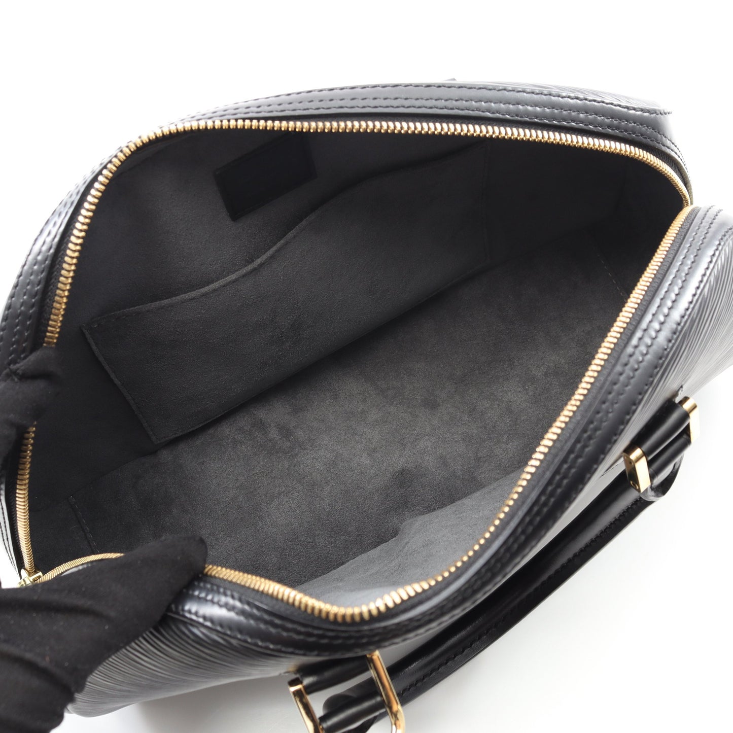 ジャスンミン エピ ノワール ハンドバッグ レザー ブラック ルイヴィトン バッグ LOUIS VUITTON