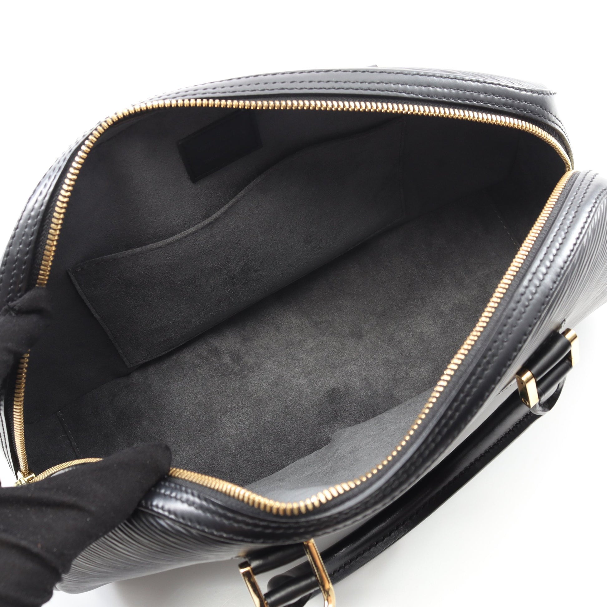 ジャスンミン エピ ノワール ハンドバッグ レザー ブラック ルイヴィトン バッグ LOUIS VUITTON