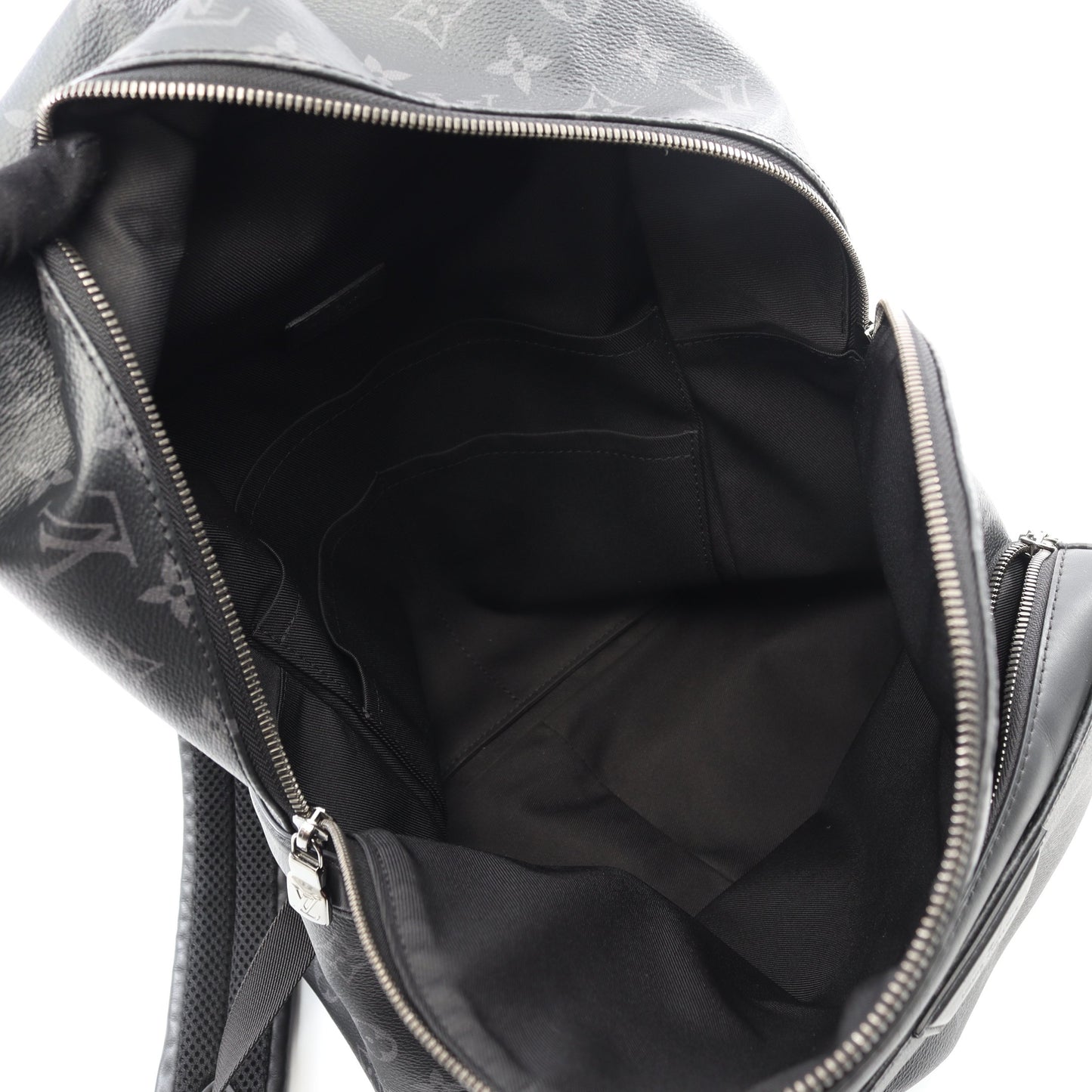 アポロ モノグラムエクリプス バックパック リュックサック PVC レザー ブラック ルイヴィトン バッグ LOUIS VUITTON