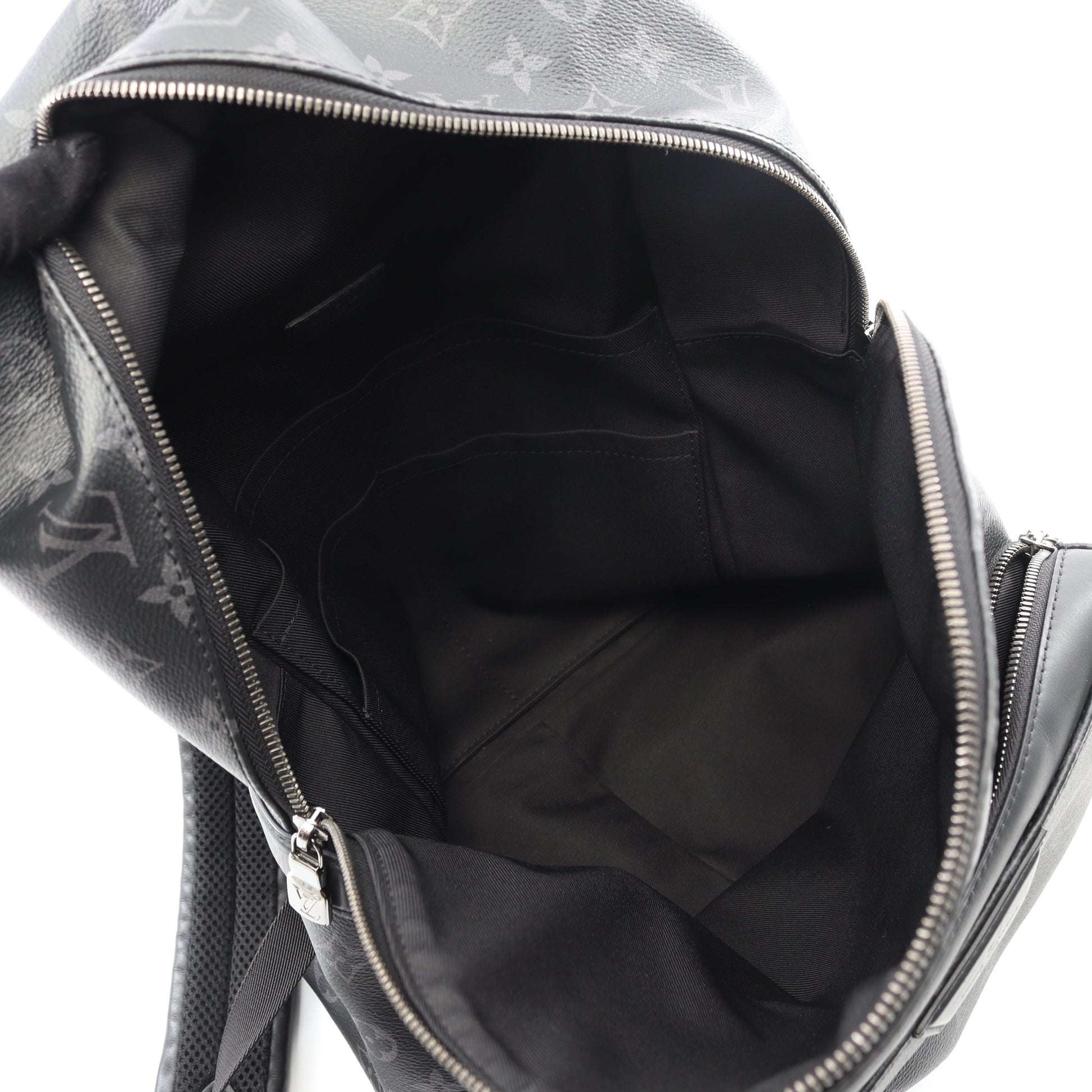 アポロ モノグラムエクリプス バックパック リュックサック PVC レザー ブラック ルイヴィトン バッグ LOUIS VUITTON