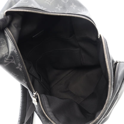 アポロ モノグラムエクリプス バックパック リュックサック PVC レザー ブラック ルイヴィトン バッグ LOUIS VUITTON