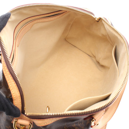 レティーロPM モノグラム ハンドバッグ PVC レザー ブラウン 2WAY ルイヴィトン バッグ LOUIS VUITTON