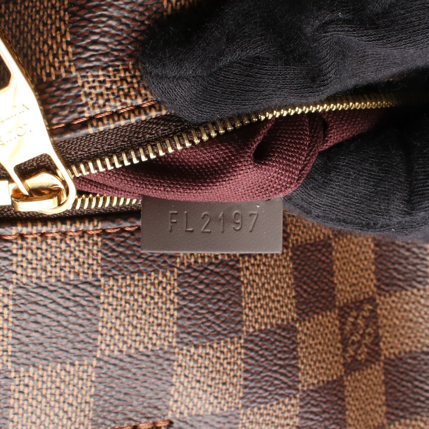 イエナPM ダミエエベヌ ショルダーバッグ トートバッグ PVC レザー ブラウン ルイヴィトン バッグ LOUIS VUITTON