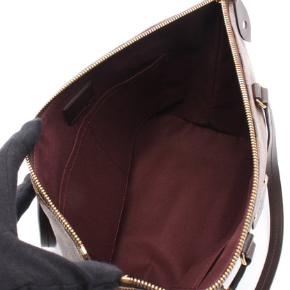 イエナPM ダミエエベヌ ショルダーバッグ トートバッグ PVC レザー ブラウン ルイヴィトン バッグ LOUIS VUITTON