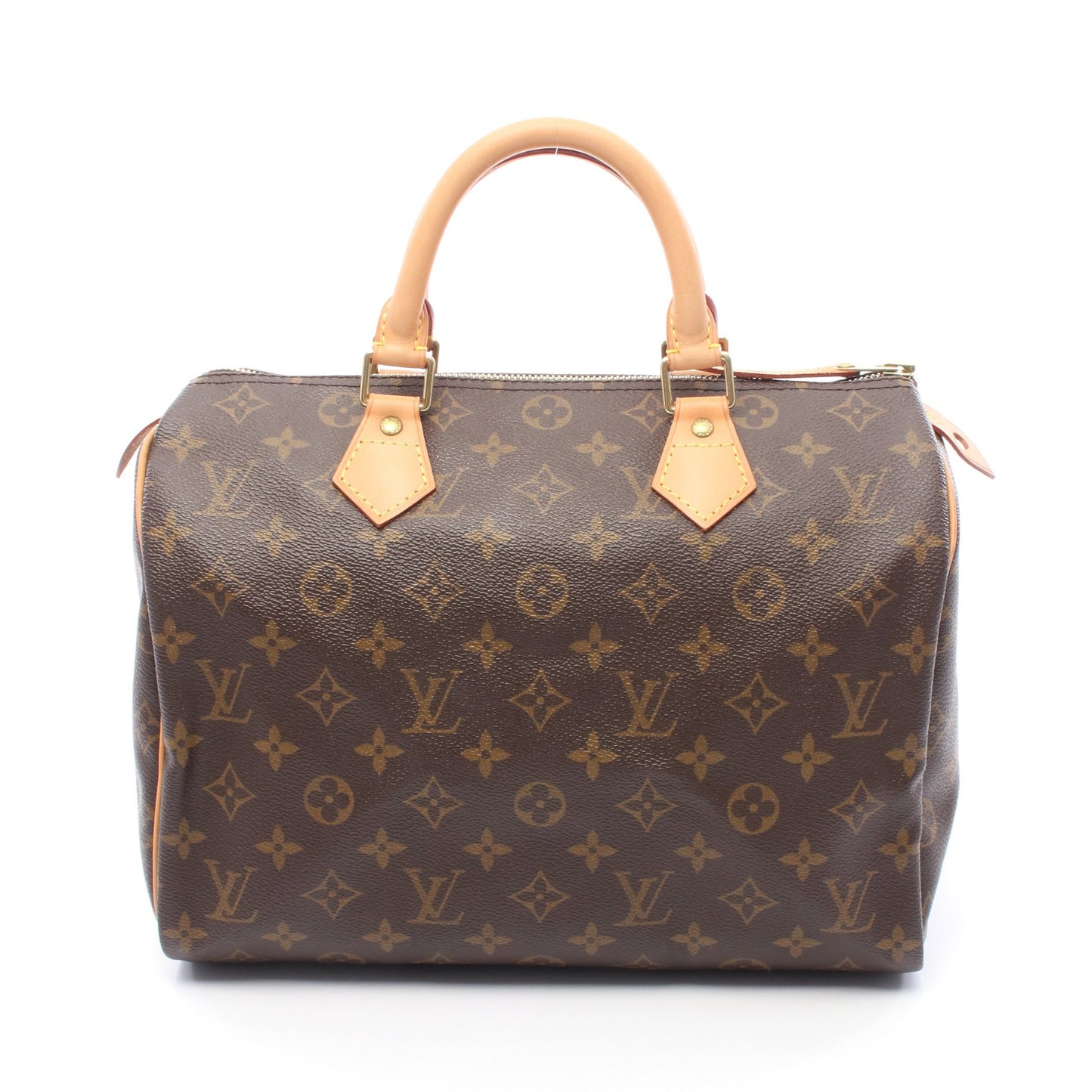 スピーディ30 モノグラム ハンドバッグ PVC レザー ブラウン ルイヴィトン バッグ LOUIS VUITTON
