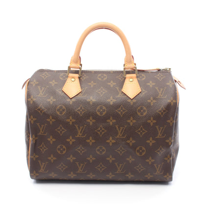 スピーディ30 モノグラム ハンドバッグ PVC レザー ブラウン ルイヴィトン バッグ LOUIS VUITTON