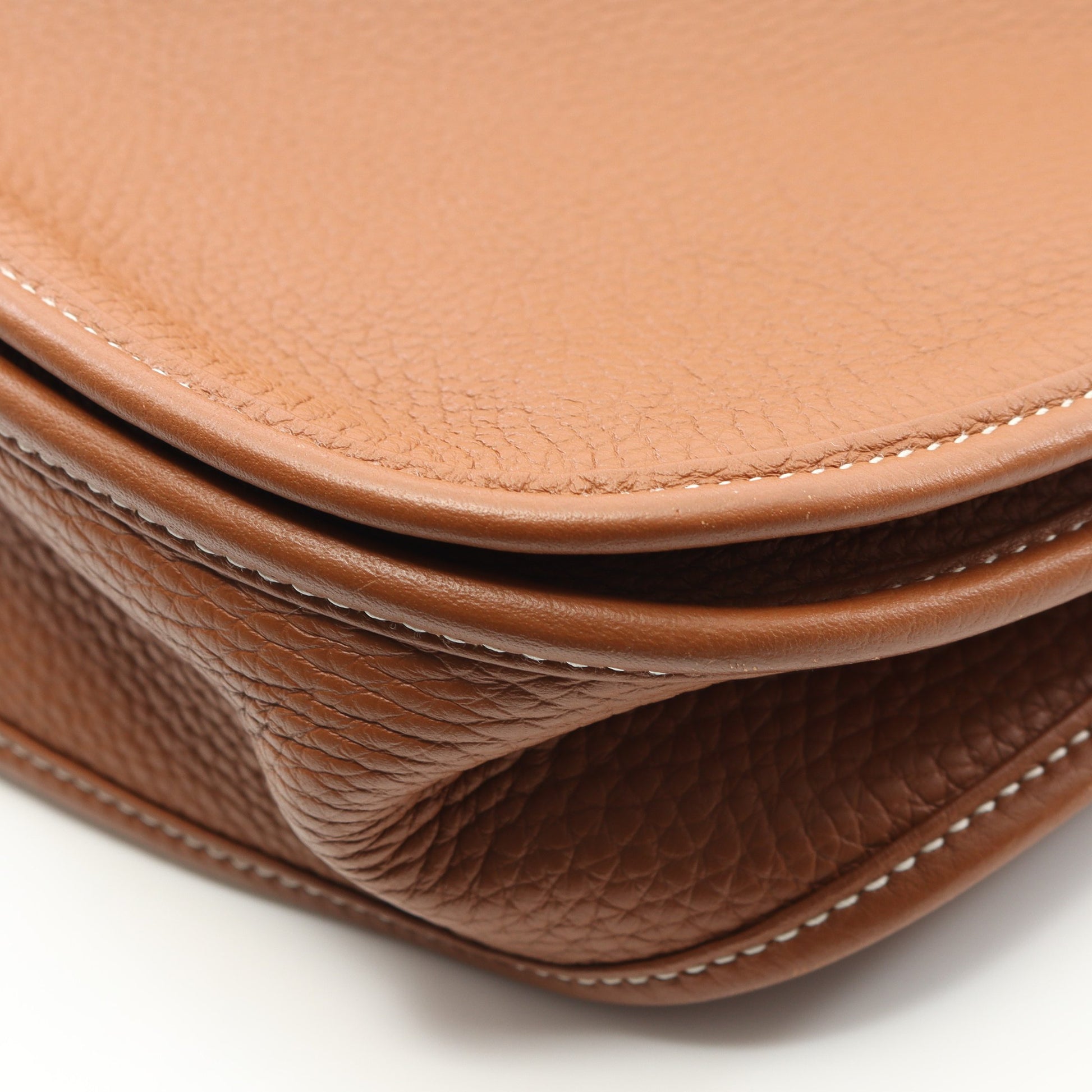 エヴリン 3 トロワ PM ゴールド ショルダーバッグ トリヨンクレマンス ライトブラウン シルバー金具 B刻印 エルメス バッグ HERMES