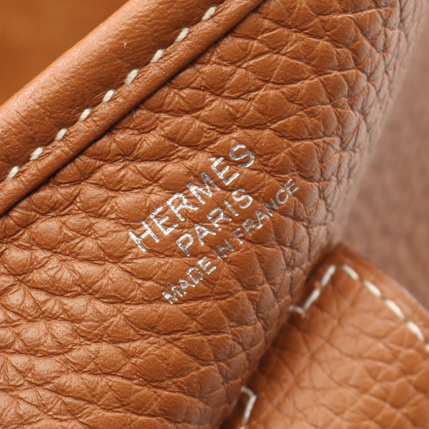 エヴリン 3 トロワ PM ゴールド ショルダーバッグ トリヨンクレマンス ライトブラウン シルバー金具 B刻印 エルメス バッグ HERMES
