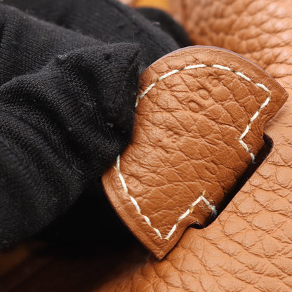 エヴリン 3 トロワ PM ゴールド ショルダーバッグ トリヨンクレマンス ライトブラウン シルバー金具 B刻印 エルメス バッグ HERMES