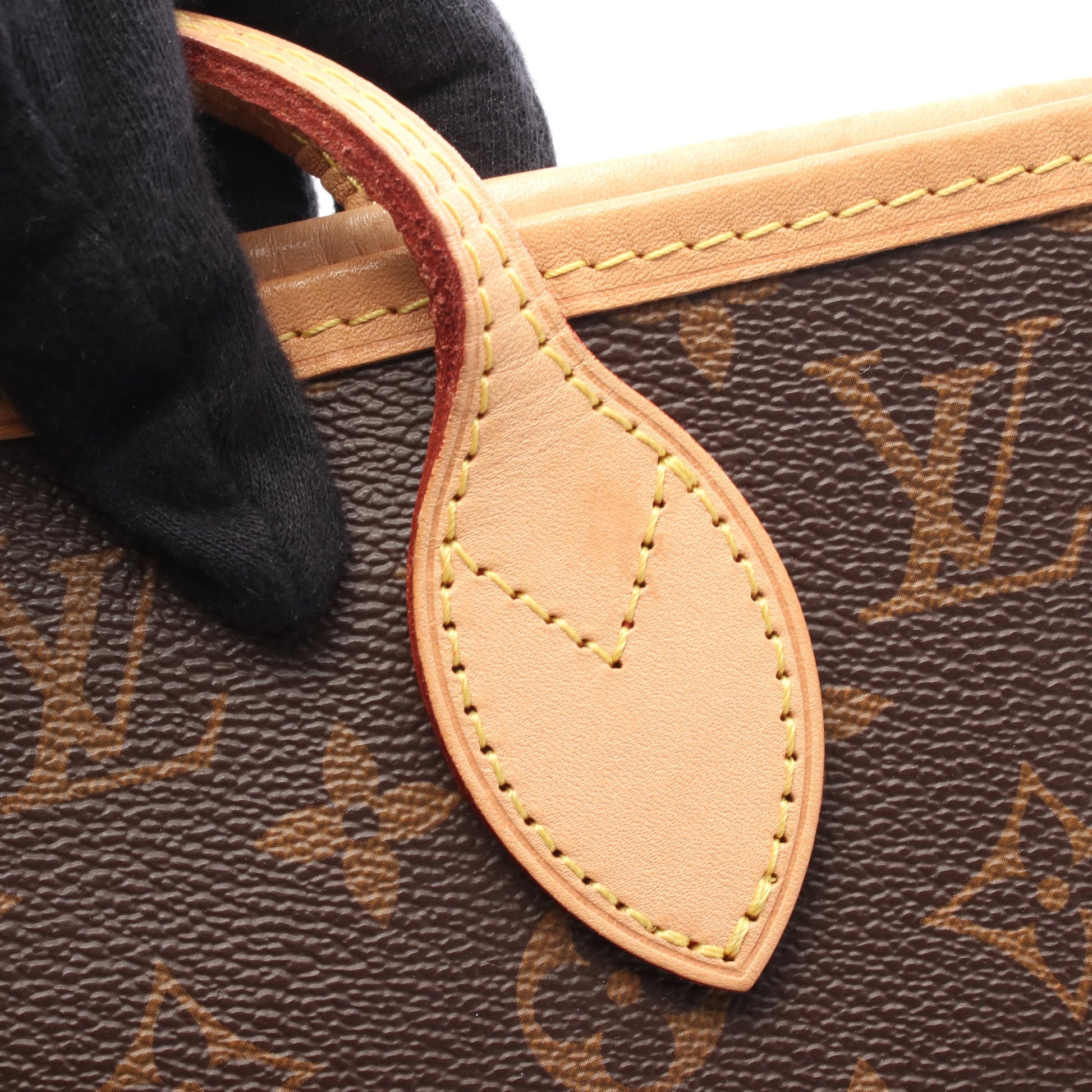 ネヴァーフルMM モノグラム スリーズ ショルダーバッグ トートバッグ PVC レザー ブラウン ルイヴィトン バッグ LOUIS VUITTON