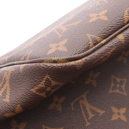 ネヴァーフルMM モノグラム スリーズ ショルダーバッグ トートバッグ PVC レザー ブラウン ルイヴィトン バッグ LOUIS VUITTON
