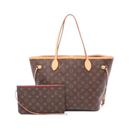 ネヴァーフルMM モノグラム スリーズ ショルダーバッグ トートバッグ PVC レザー ブラウン ルイヴィトン バッグ LOUIS VUITTON