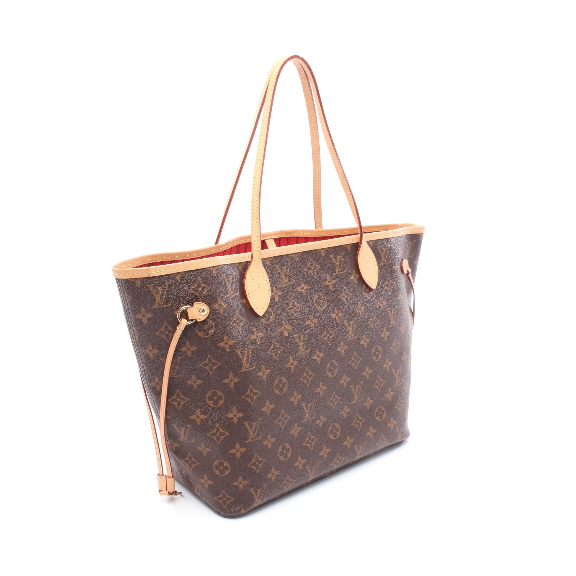 ネヴァーフルMM モノグラム スリーズ ショルダーバッグ トートバッグ PVC レザー ブラウン ルイヴィトン バッグ LOUIS VUITTON