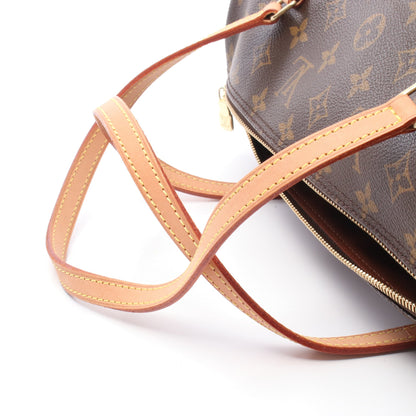パピヨン30 モノグラム ハンドバッグ PVC レザー ブラウン ルイヴィトン バッグ LOUIS VUITTON