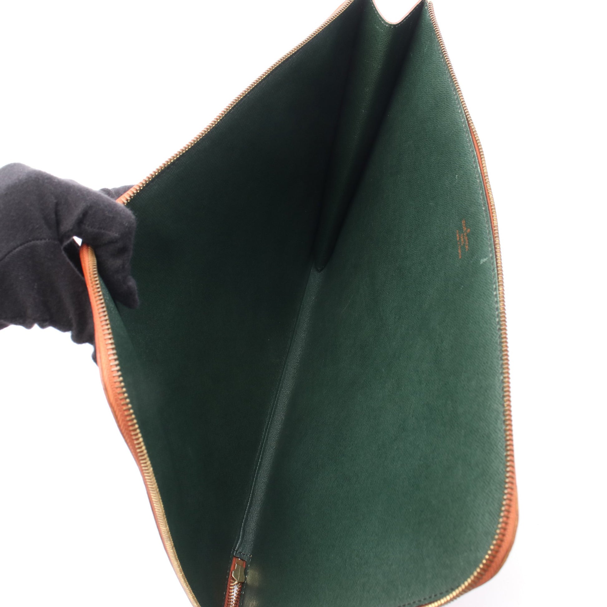 ポッシュ ドキュマン エピ ジパングゴールド セカンドバッグ クラッチ  