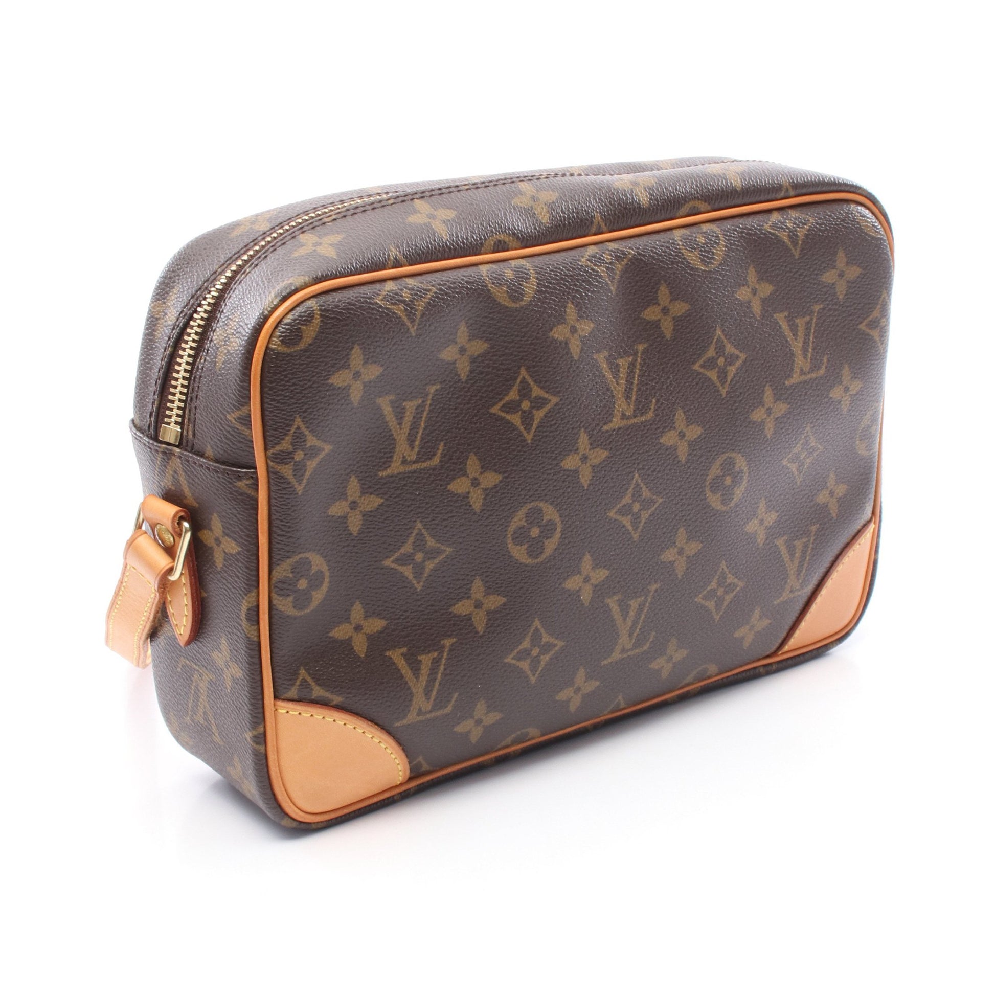 トロカデロ27 モノグラム ショルダーバッグ PVC レザー ブラウン ルイヴィトン バッグ LOUIS VUITTON