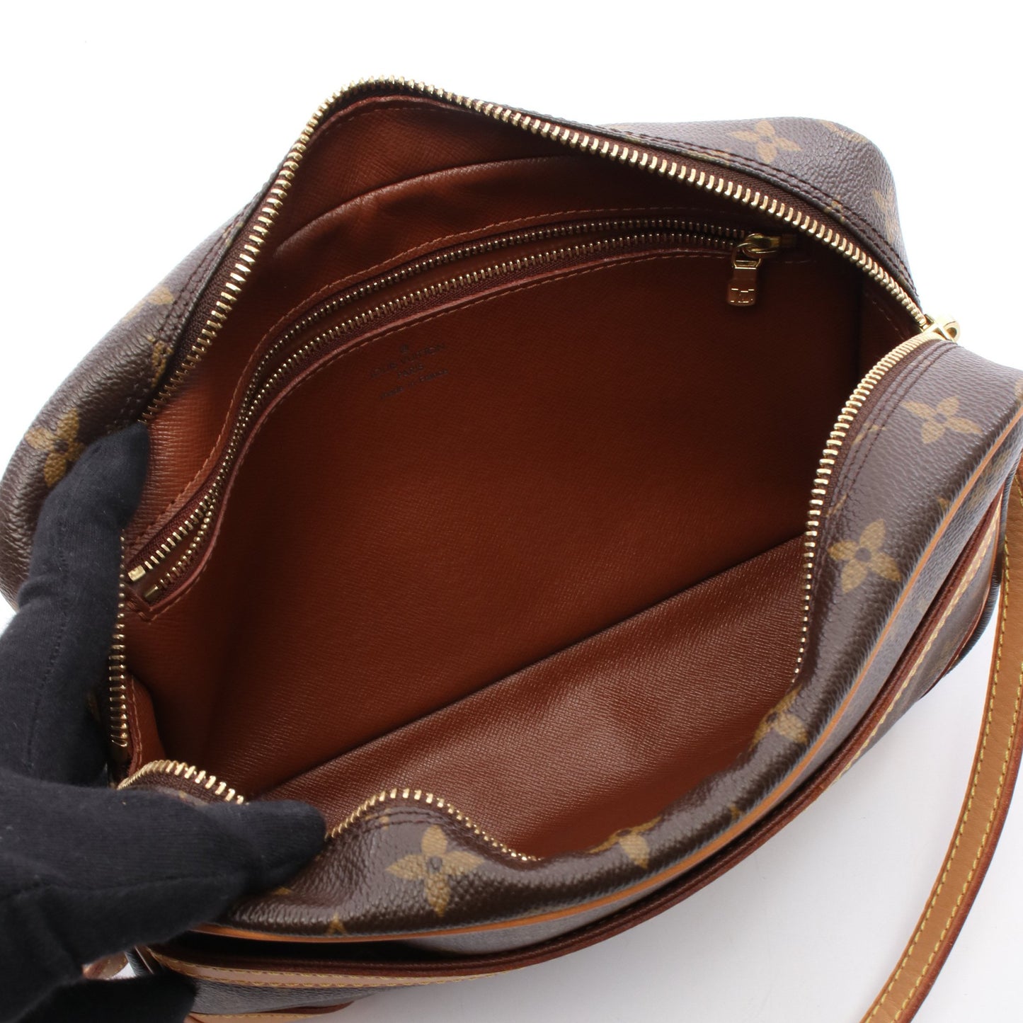 トロカデロ27 モノグラム ショルダーバッグ PVC レザー ブラウン ルイヴィトン バッグ LOUIS VUITTON