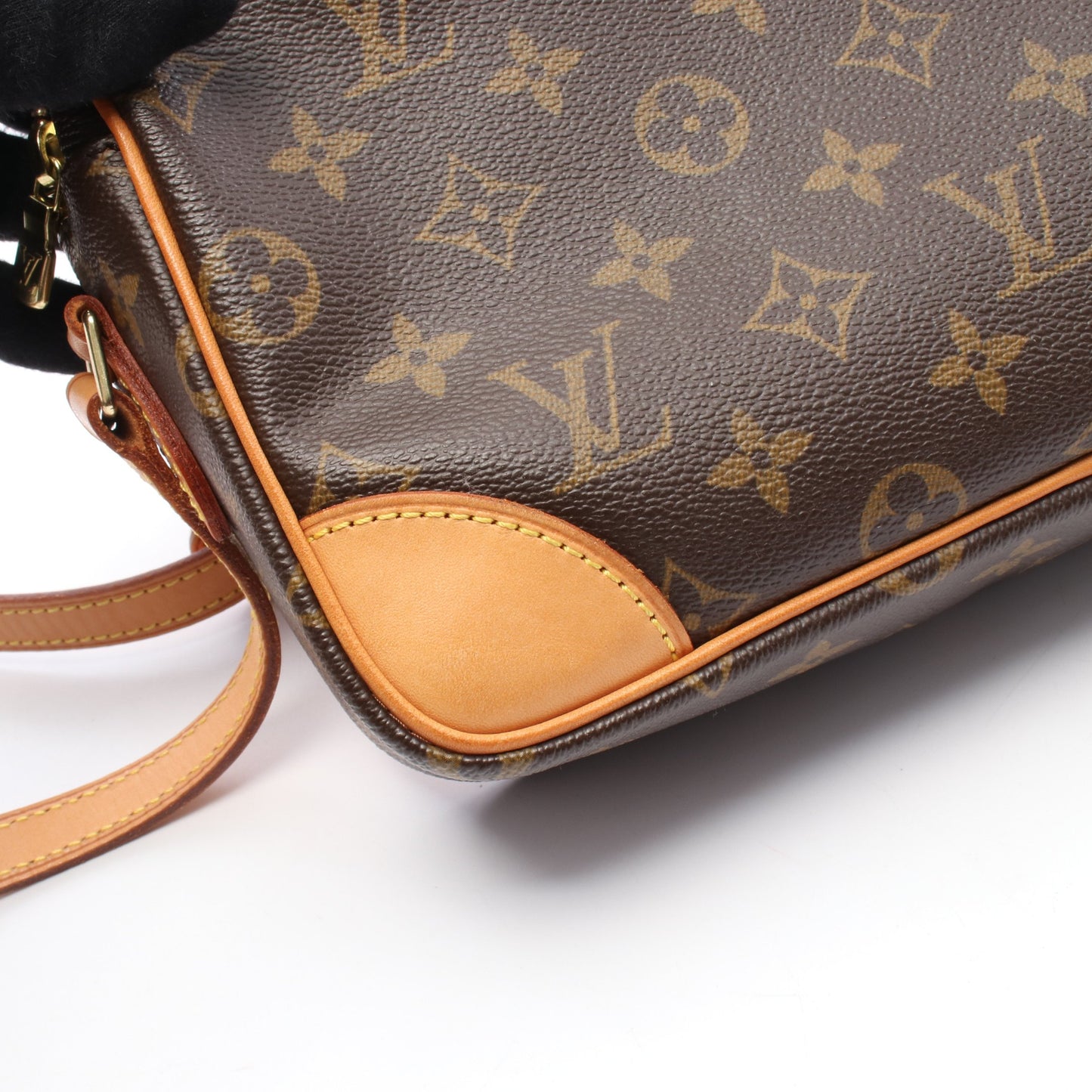 トロカデロ27 モノグラム ショルダーバッグ PVC レザー ブラウン ルイヴィトン バッグ LOUIS VUITTON