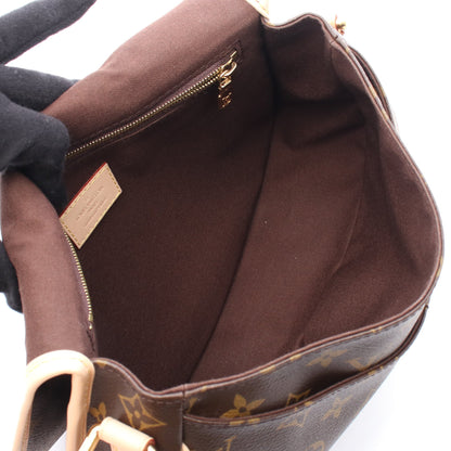 メニルモンタンPM モノグラム ショルダーバッグ PVC レザー ブラウン ルイヴィトン バッグ LOUIS VUITTON