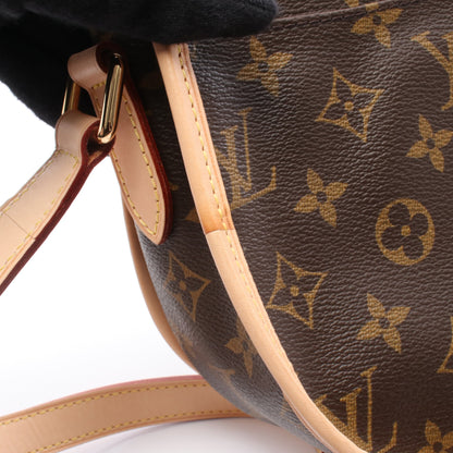 メニルモンタンPM モノグラム ショルダーバッグ PVC レザー ブラウン ルイヴィトン バッグ LOUIS VUITTON