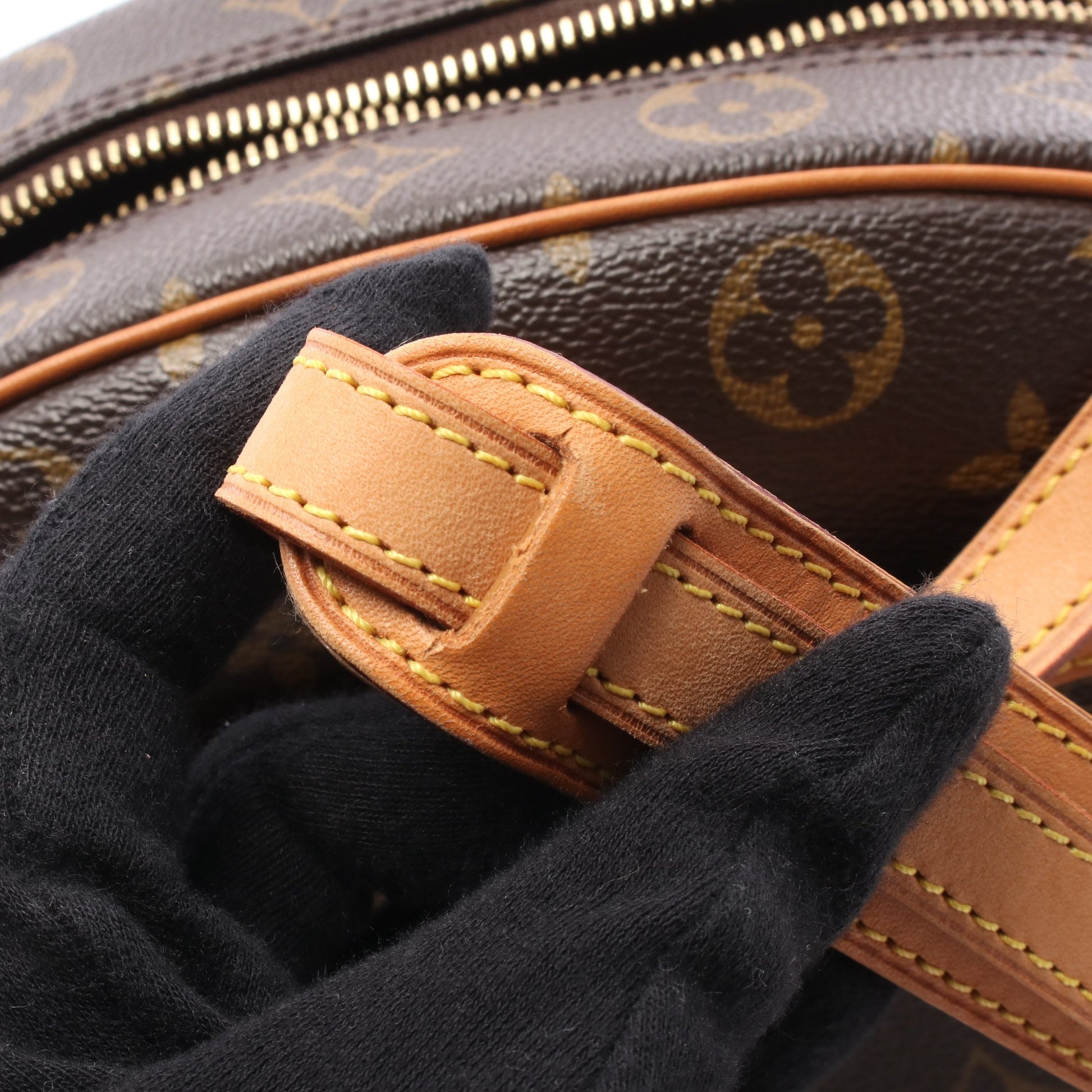 ブロワ モノグラム ショルダーバッグ PVC レザー ブラウン ルイヴィトン バッグ LOUIS VUITTON