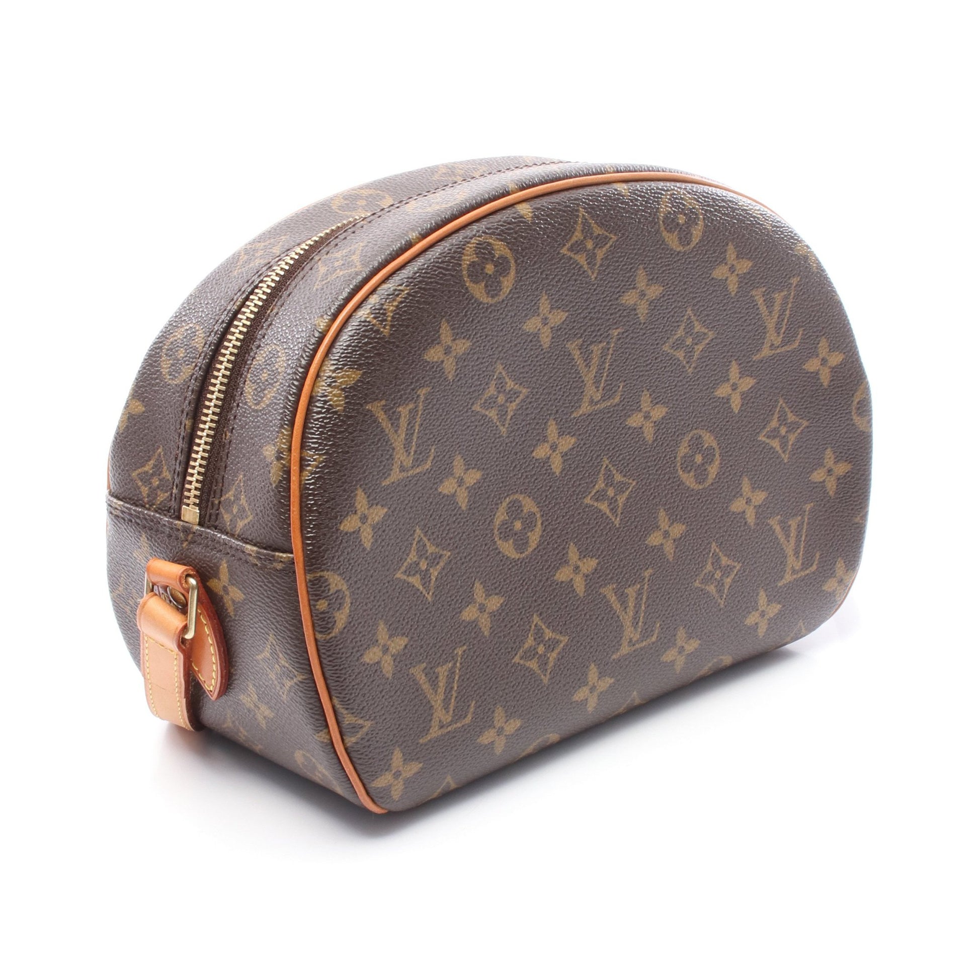 ブロワ モノグラム ショルダーバッグ PVC レザー ブラウン ルイヴィトン バッグ LOUIS VUITTON