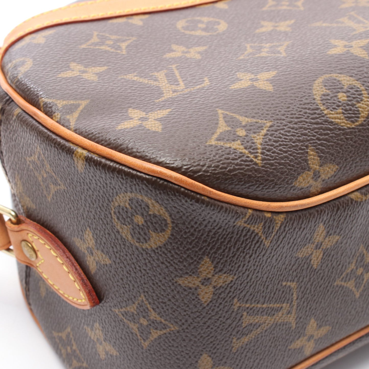 ブロワ モノグラム ショルダーバッグ PVC レザー ブラウン ルイヴィトン バッグ LOUIS VUITTON
