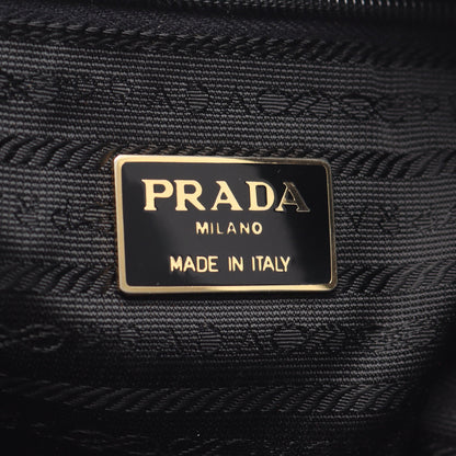 Re-Nylon ショルダーバッグ ナイロン ブラック 三角プレート プラダ バッグ PRADA