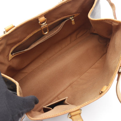 バティニョール オリゾンタル モノグラム ショルダーバッグ PVC レザー ブラウン ルイヴィトン バッグ LOUIS VUITTON