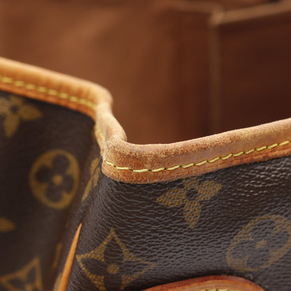バティニョール オリゾンタル モノグラム ショルダーバッグ PVC レザー ブラウン ルイヴィトン バッグ LOUIS VUITTON