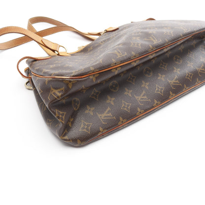バティニョール オリゾンタル モノグラム ショルダーバッグ PVC レザー ブラウン ルイヴィトン バッグ LOUIS VUITTON