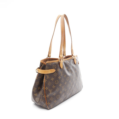バティニョール オリゾンタル モノグラム ショルダーバッグ PVC レザー ブラウン ルイヴィトン バッグ LOUIS VUITTON