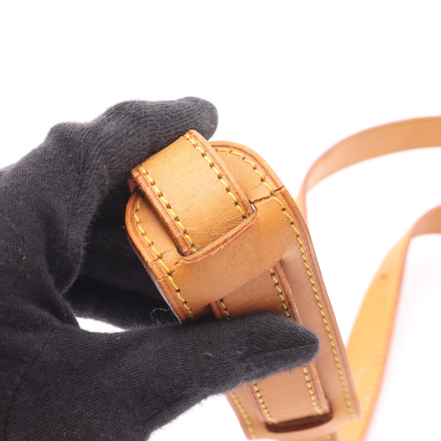 ジュヌフィーユ モノグラム ショルダーバッグ PVC レザー ブラウン ルイヴィトン バッグ LOUIS VUITTON