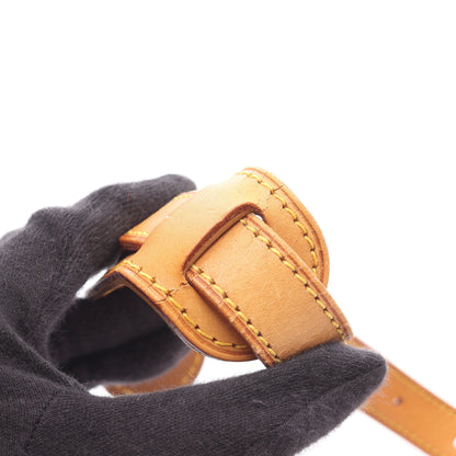 ジュヌフィーユ モノグラム ショルダーバッグ PVC レザー ブラウン ルイヴィトン バッグ LOUIS VUITTON