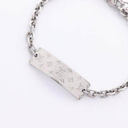 モノグラム ボールド ブレスレット シルバー ルイヴィトン アクセサリー LOUIS VUITTON