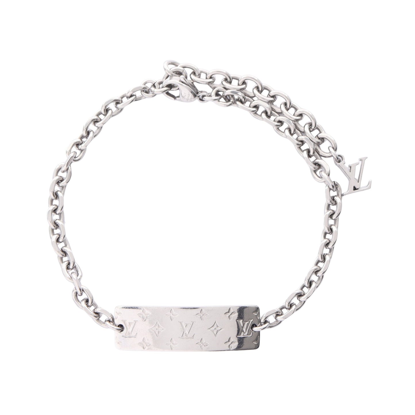 モノグラム ボールド ブレスレット シルバー ルイヴィトン アクセサリー LOUIS VUITTON