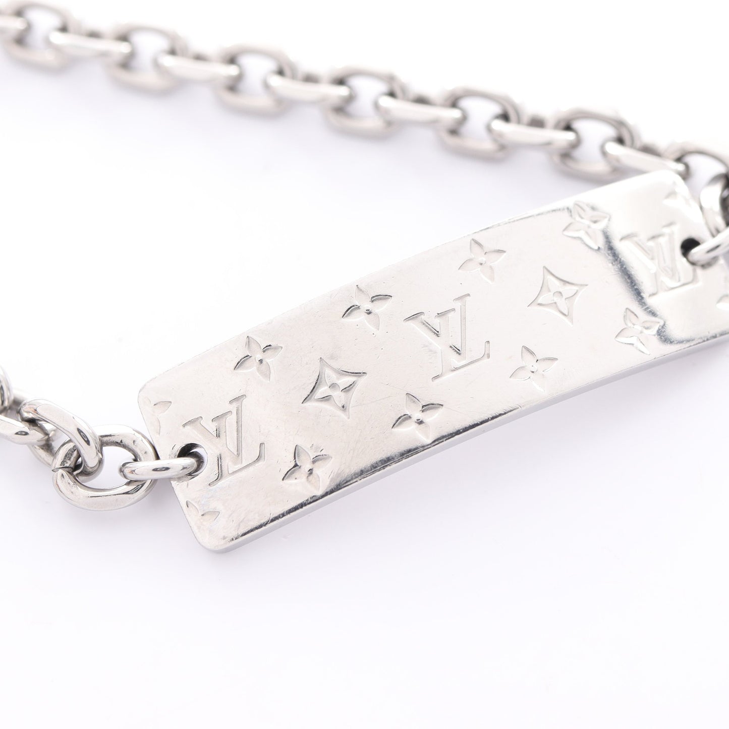 モノグラム ボールド ブレスレット シルバー ルイヴィトン アクセサリー LOUIS VUITTON