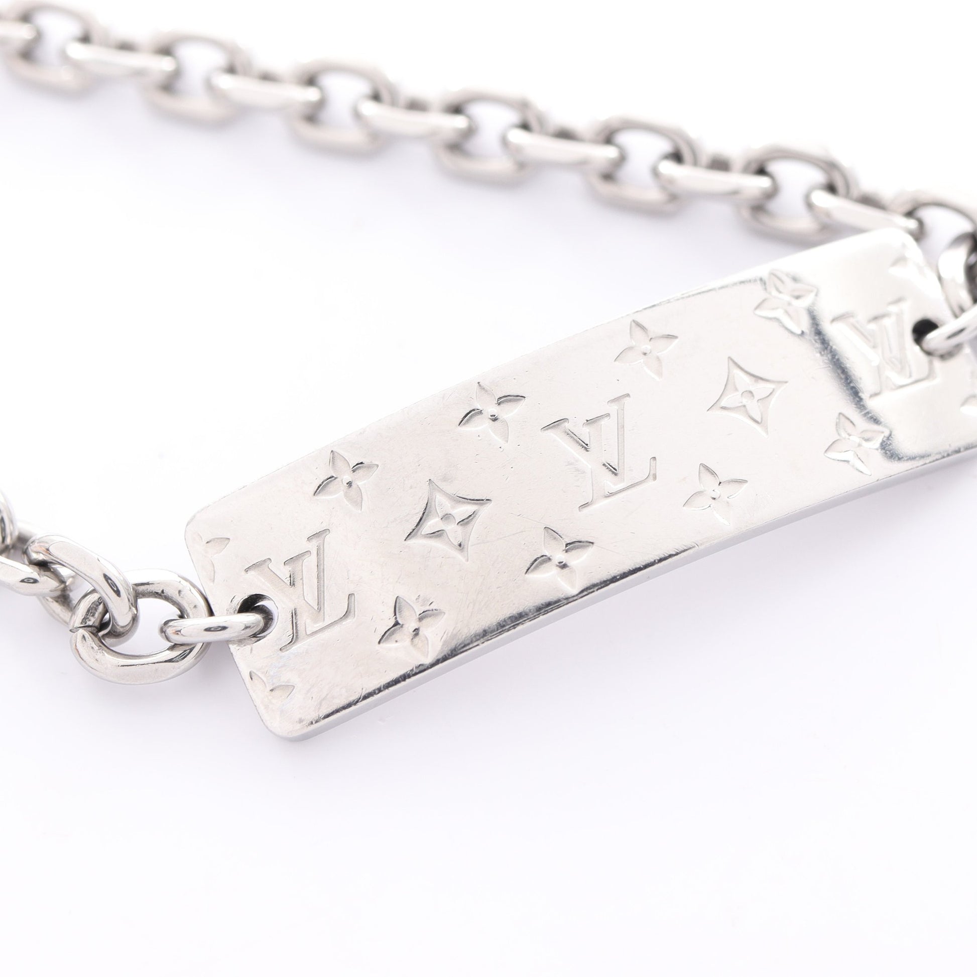 モノグラム ボールド ブレスレット シルバー ルイヴィトン アクセサリー LOUIS VUITTON