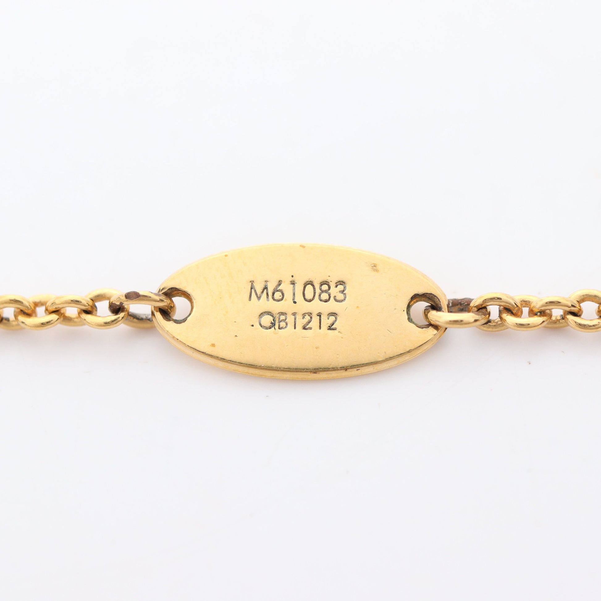 エセンシャルV ネックレス GP ゴールド ルイヴィトン アクセサリー LOUIS VUITTON
