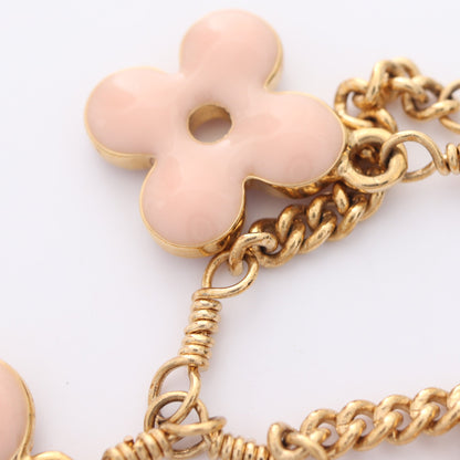 ブラスレ スウィートモノグラム ブレスレット GP ゴールド ピンク ルイヴィトン アクセサリー LOUIS VUITTON