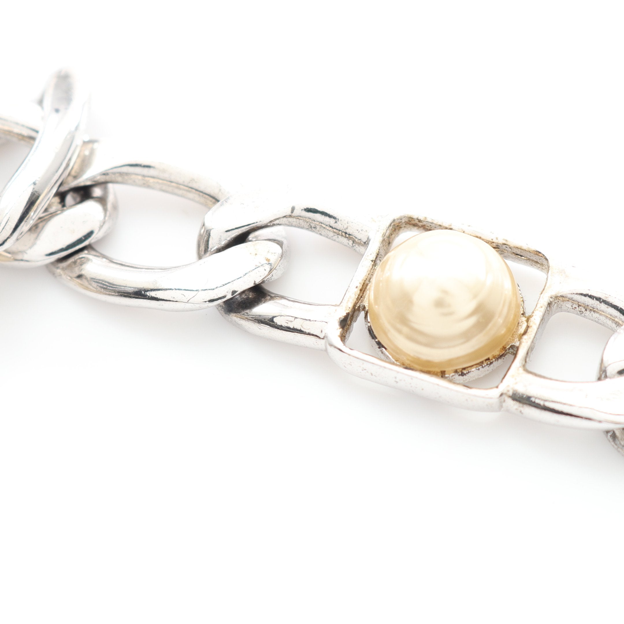 【美品✨】シャネル★チェーンベルト★シルバー★ココマーク CHANEL シャネル チェーンベルト ココマーク メタル レザー