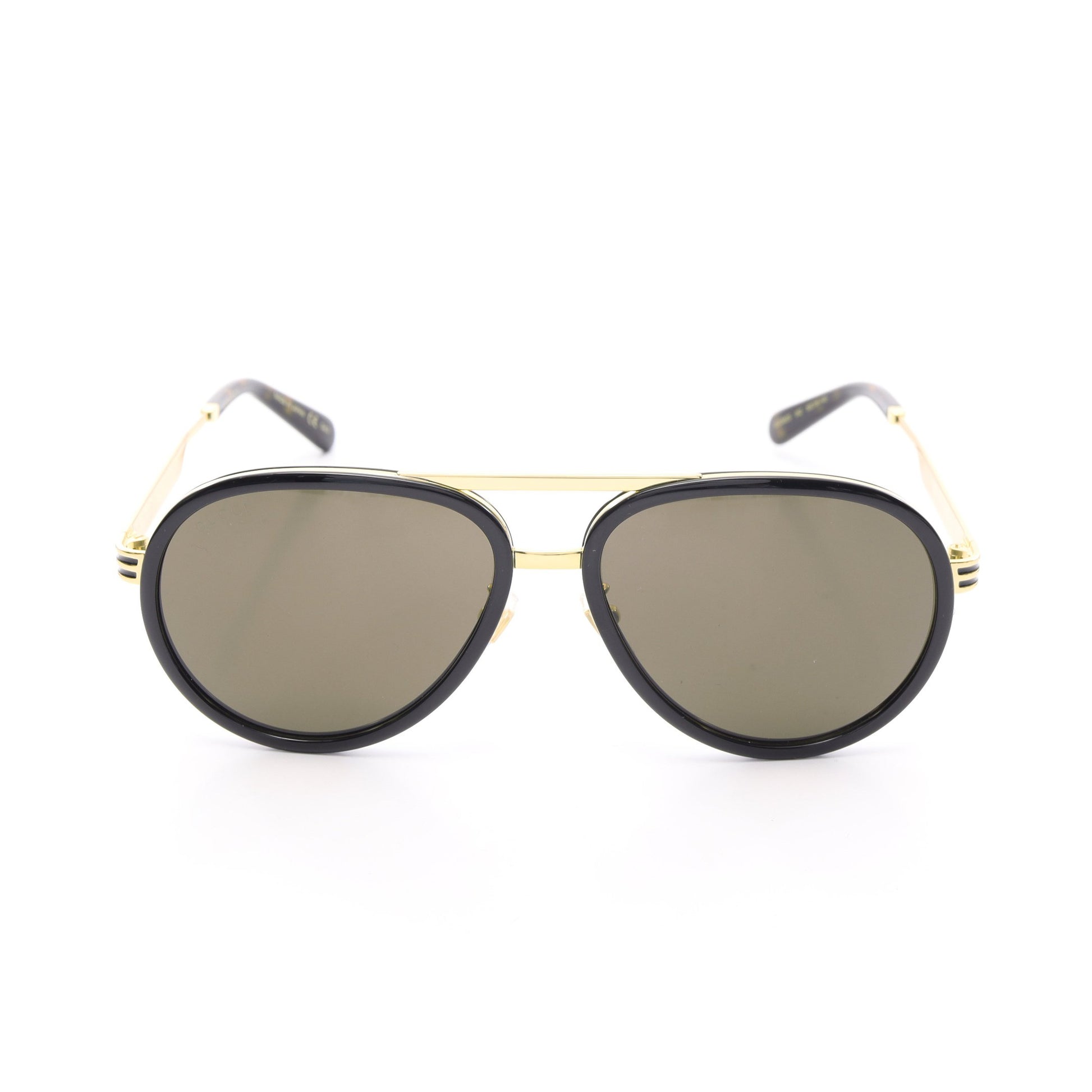 サングラス べっ甲柄 GP ダークブラウン ゴールド グッチ 財布・小物 GUCCI