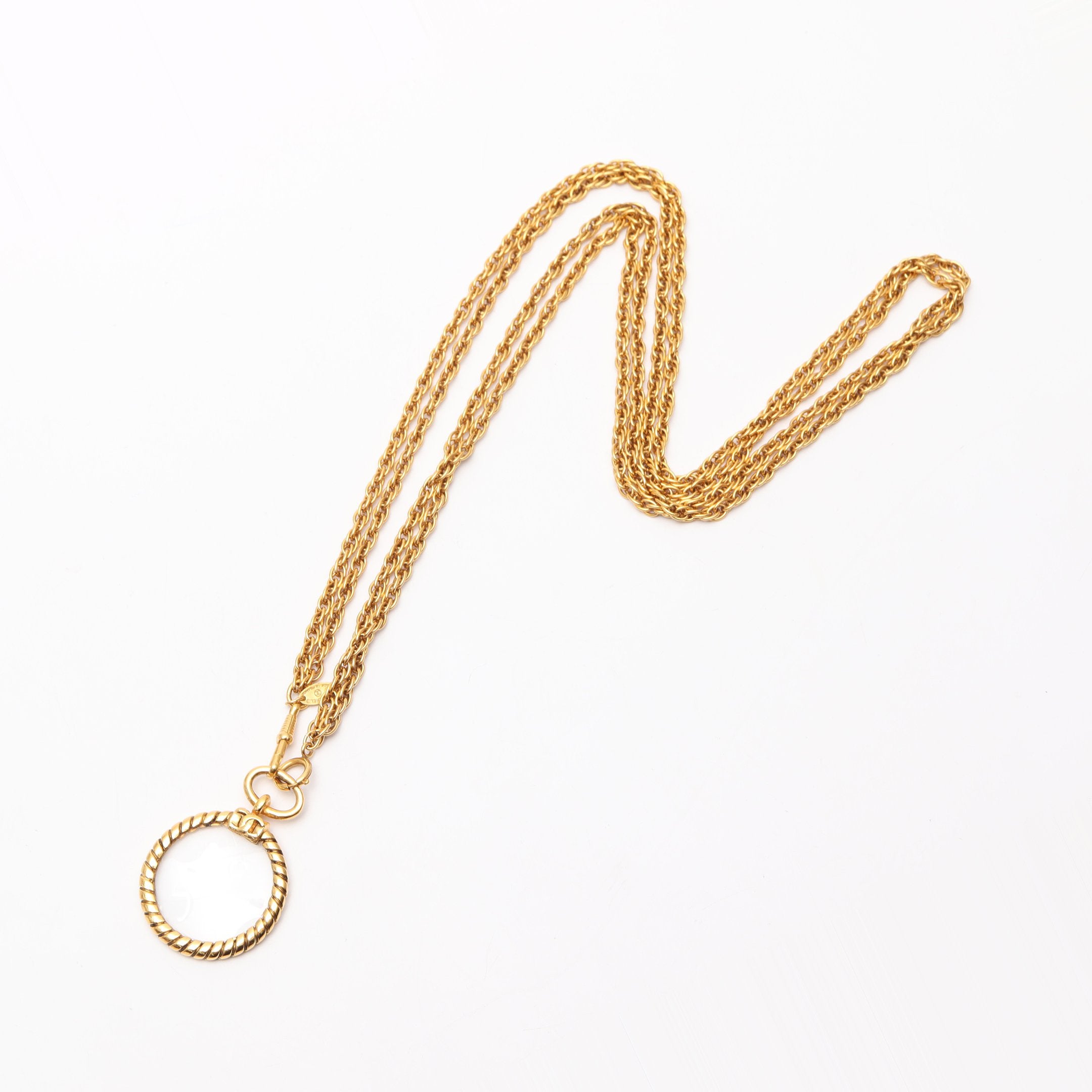 CHANEL/シャネル ココマーク ルーペ ヴィンテージ ネックレス f_077