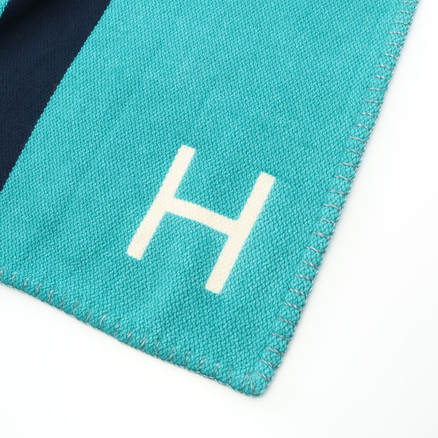 プレード H Dye ブランケット カシミヤ マルチカラー エルメス 財布・小物 HERMES