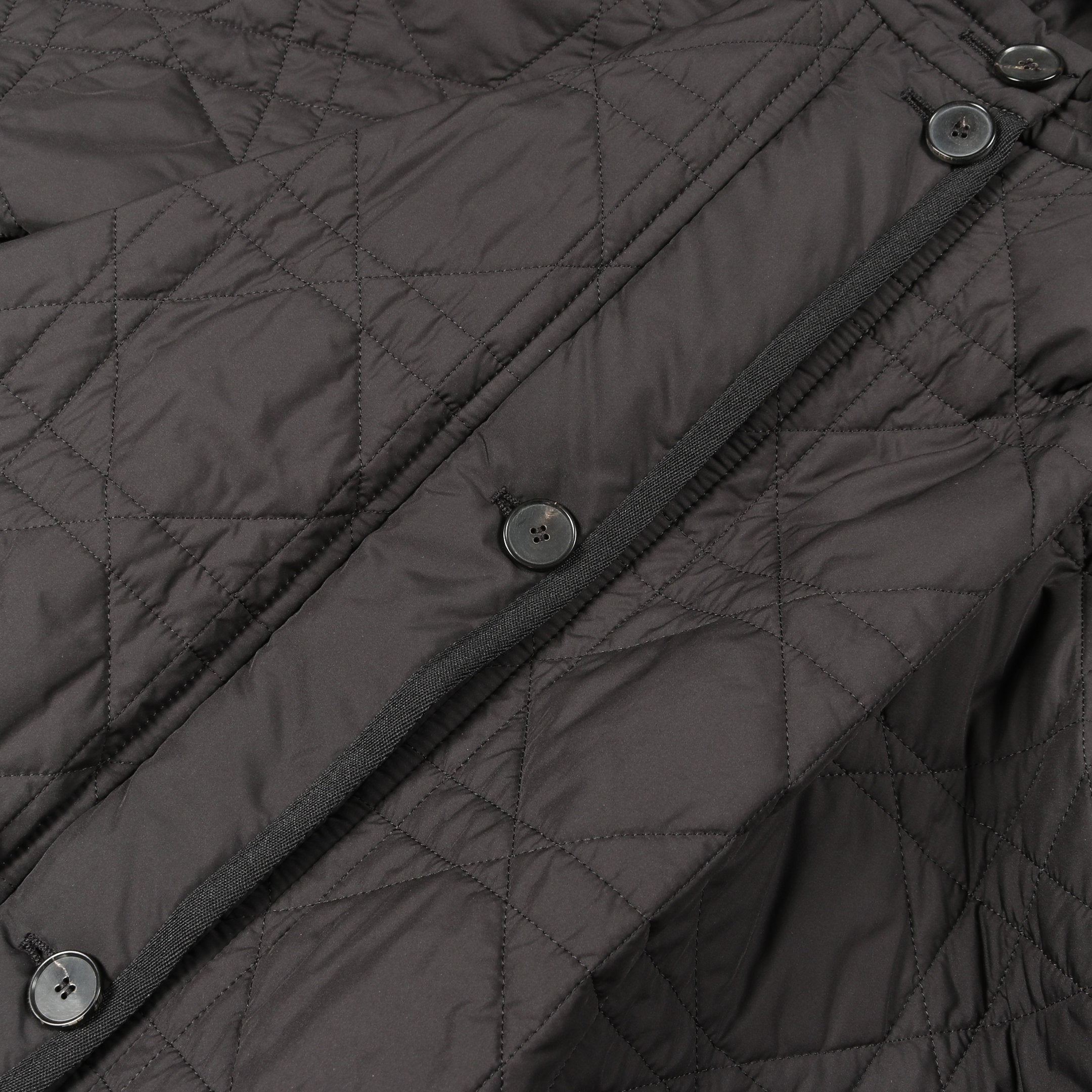 マイクロカナージュ キルティング テクニカルタフタ ミディ スカート