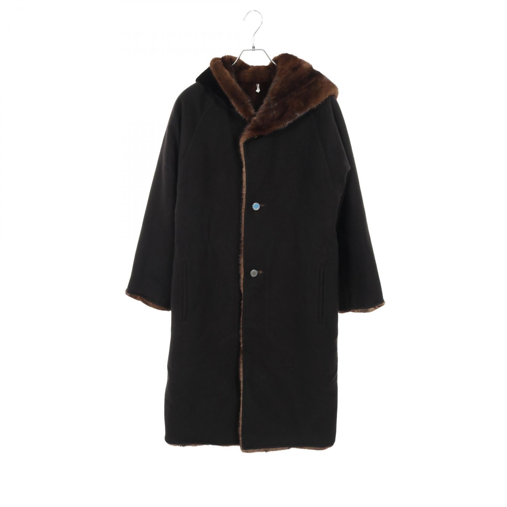 HERMES リバーシブルコート リバーシブルコート - ブラック | Hermès - エルメス-公式サイト