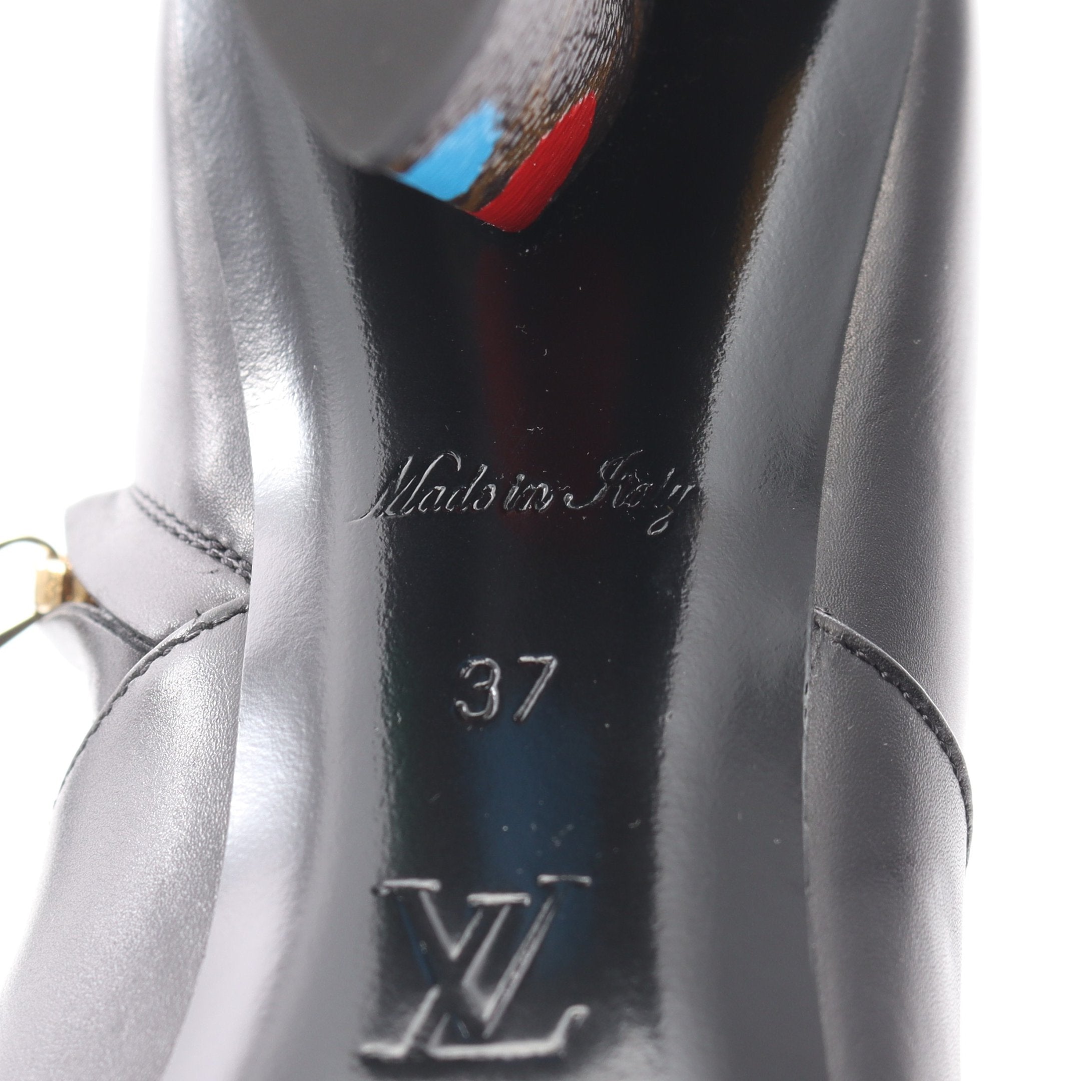 LV × YK シルエットライン ペインティッドドット モノグラム ショート